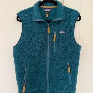 Patagonia Fleece Vest in Teal